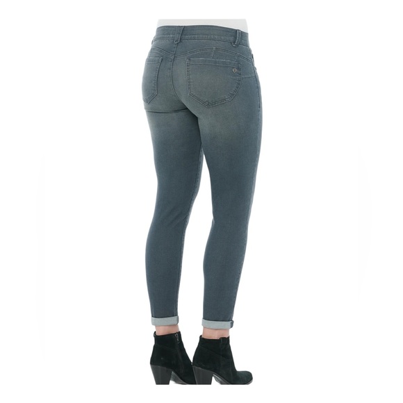 #80 Democracy Gray Luxe Touch Premium Freedom Ankle Skimmer Jean - Picture 3 of 15